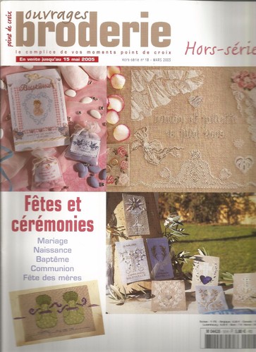 Ouvrages broderie 18 - hs, n°18