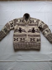 Authentique GILET COWICHAN (NEUF)  Provenance CANADA, Colombie Britannique)