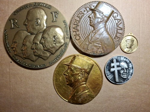 Rare medailles gaulle - medailles,
