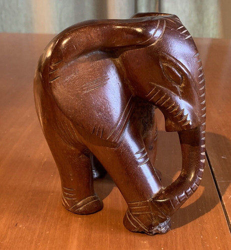 éléphant bois exotique - -,