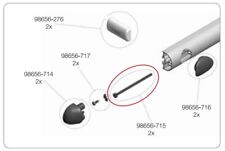 2x Rail Goupille Barre de