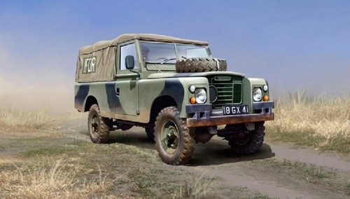 Italeri land rover 109 - 1:35,