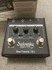 Sadowsky Bass Preamp D.I