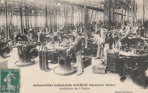 Cpa automobiles industriels - 92,