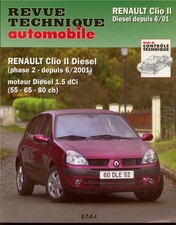 MANUEL REVUE RÉPARATION AUTO PDF Revue Technique Automobile  Clio RENAULT  