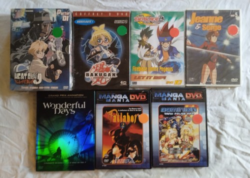 Lot manga coffrets 5 dvd - 2,
