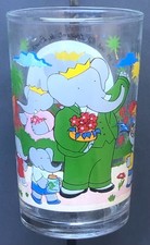 Verre a Moutarde Babar Amora, De Brunhoff, Elephant