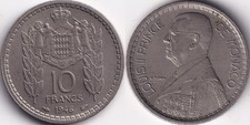 10 Francs 1946 Monaco - Louis