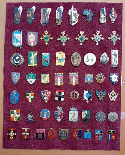 Super lot 56 insignes - lot, de