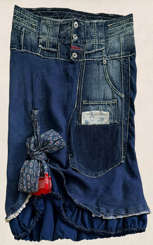 Jupe longue archive denim - jupe,