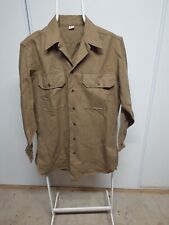 Chemise Moutarde Americaine Ww2 - Materiel Original - Wwii Us Uniform