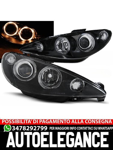 Peugeot 206 angel eyes noir - 206,