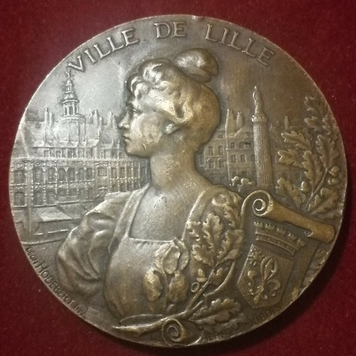Medaille bronze ville de - ♦,