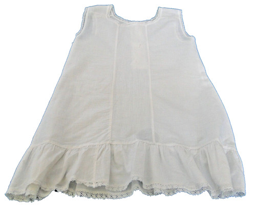Ancien fond robe fillette - de,
