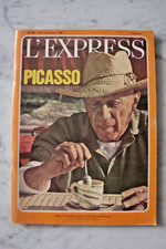 ANCIEN MAGAZINE L'EXPRESS 805 1966 PICASSO DESSIN SEMPE