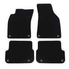 Pro Tapis De Sol En Velours Pour Audi A6 C6 2004-2011 4-Pcs Noir