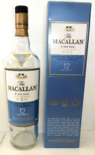 Boîte carton avec bouteille vide - WHISKY THE MACALLAN