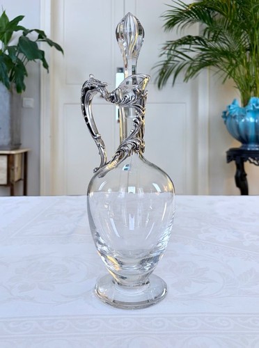 Aiguière cristal lorraine - cristal, de
