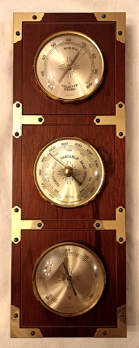 Ancien baromètre thermomètre - ancien,