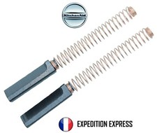 2x Charbons Balais Brosses KITCHENAID W10260958 W10380496 moteur artisan classic