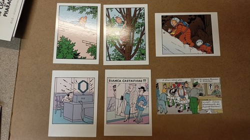 Tintin lot carte postale - carte,
