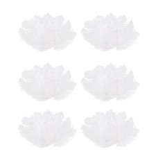 60 Pièces Plume D'Autruche