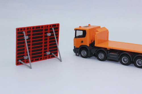 Siku schalung rot - rot, 1:87