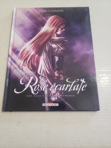 Rose ecarlate elle - la,