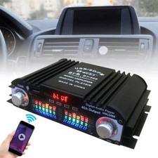 Amplificateur stéréo HiFi 4 canaux pour voiture radio FM USB Bluetooth lect M1X8