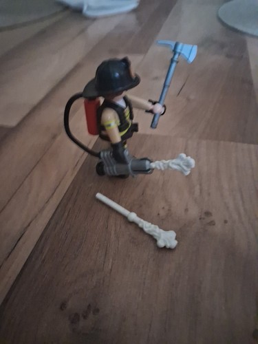 Playmobil pompier avec - ,