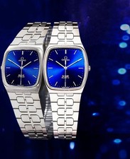 Omega Montre en acier pour