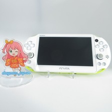 【Near Mint】Sony PS Vita PCH-2000 Lime Green / White Wi-Fi Model Console only #RE
