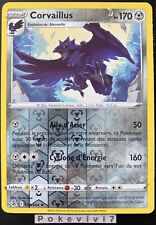 Carte Pokemon CORVAILLUS 190/264 Rare REVERSE Epée et Bouclier 8 EB08 FR NEUF