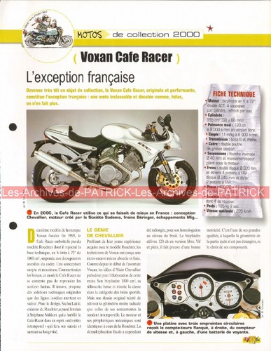 Voxan 1000 café racer - voxan, 2000