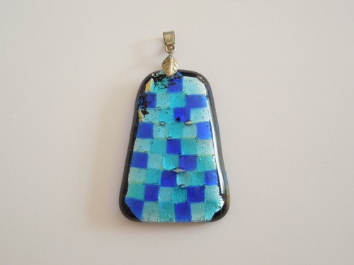 Pendentif vintage verre - pendentif,
