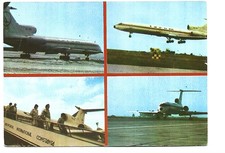 AVIATION  AVION  TUPOLEV 154