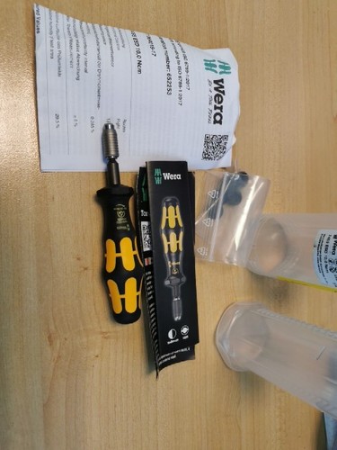Wera 7455 esd pre set - esd, torque