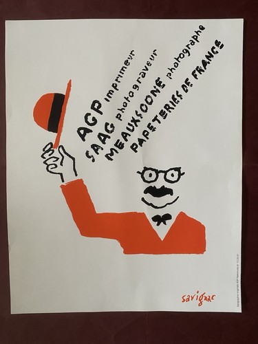 Affiche savignac - affiche,
