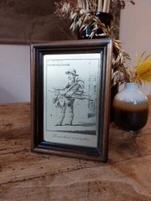 Ancien Cadre Miniature Gravure