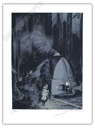 Affiche sérigraphie schuiten - sérigraphie,