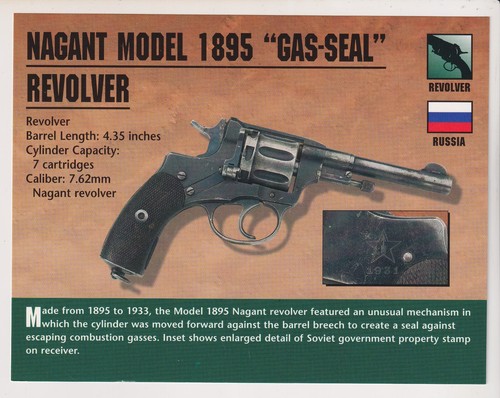 Nagant model 1895 gas seal - model, gas-seal