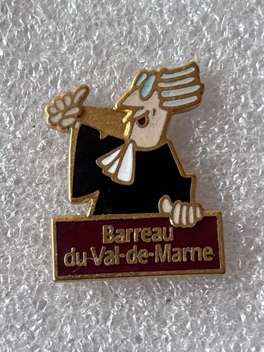 Pin avocat barreau val - du,