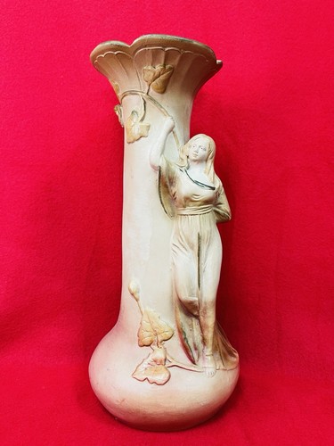 Vase art nouveau terre - nouveau, cuite