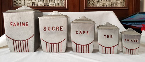 Série pots epices - pots, à