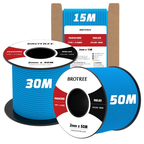 Paracorde 2mm 15m corde 100 - 2mm,