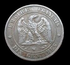 Napoléon III, 10 Centimes