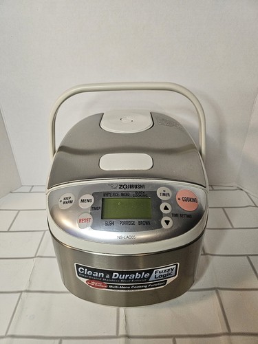 Zojirushi rice cooker lac05 - rice, ns-lac05