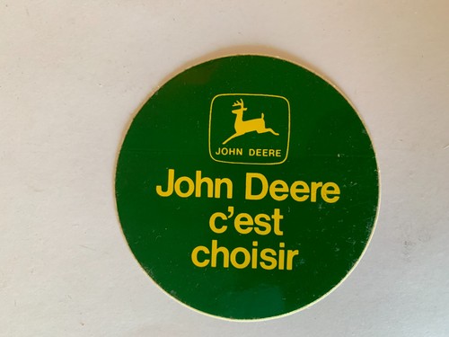 Sticker vintage john deere - john,