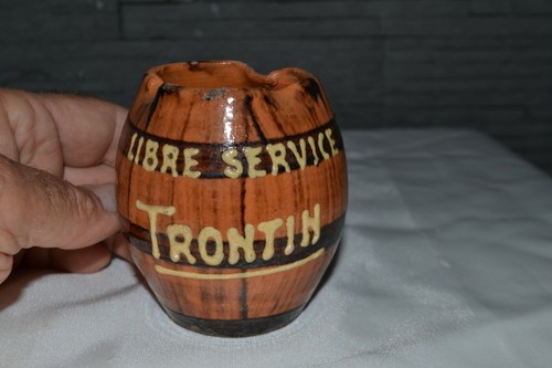 Ancien pot publicitaire - , en