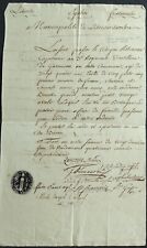 LIBRE-sur-SAMBRE (CHARLEROI) rare document manuscrit / REVOLUTION
